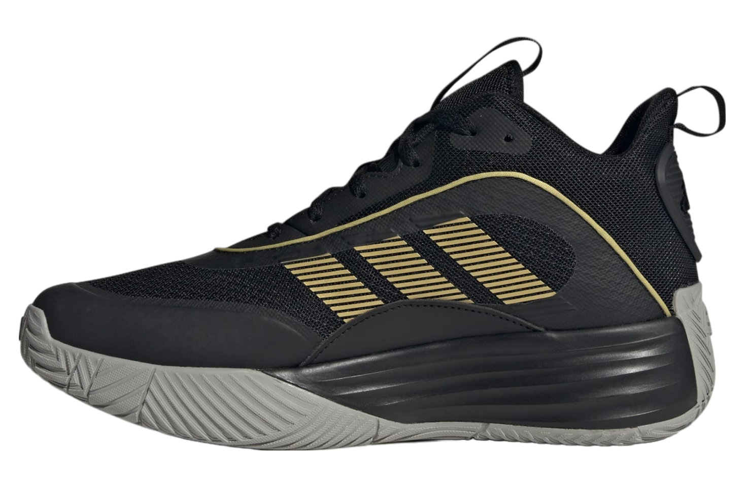 Adidas Own The Game 3 Core Black / Gold Metallic