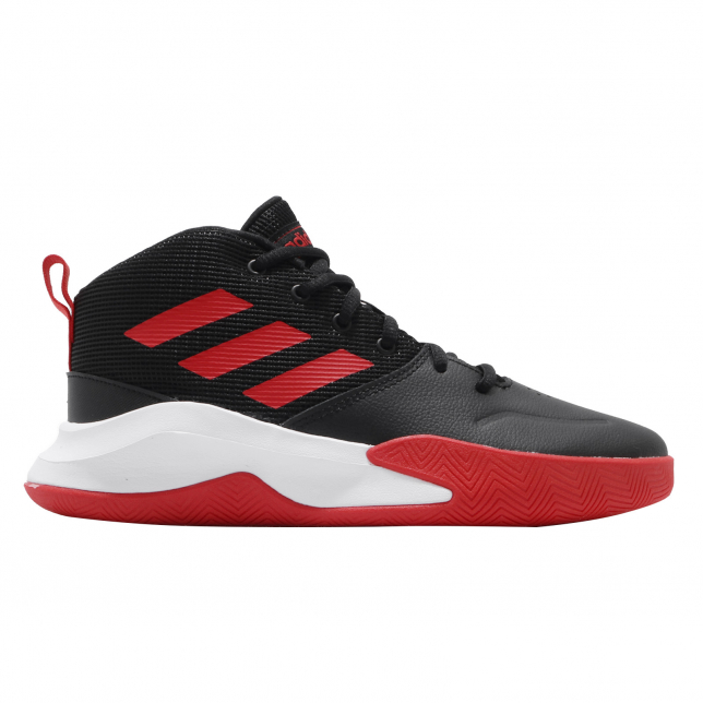 adidas Own the Game GS Core Black Active Red EF0309