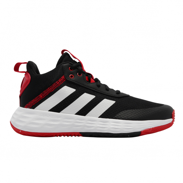 adidas Ownthegame 2.0 GS Core Black Vivid Red - Nov 2021 - H01555 ...