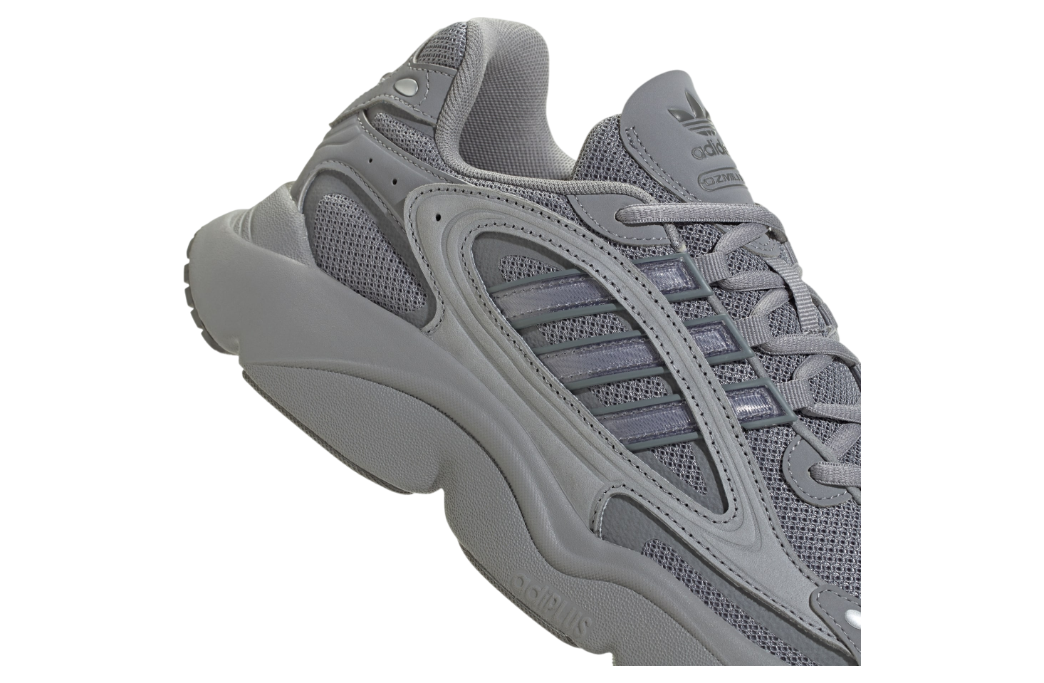 Adidas Ozmillen Grey Three / Silver Metallic