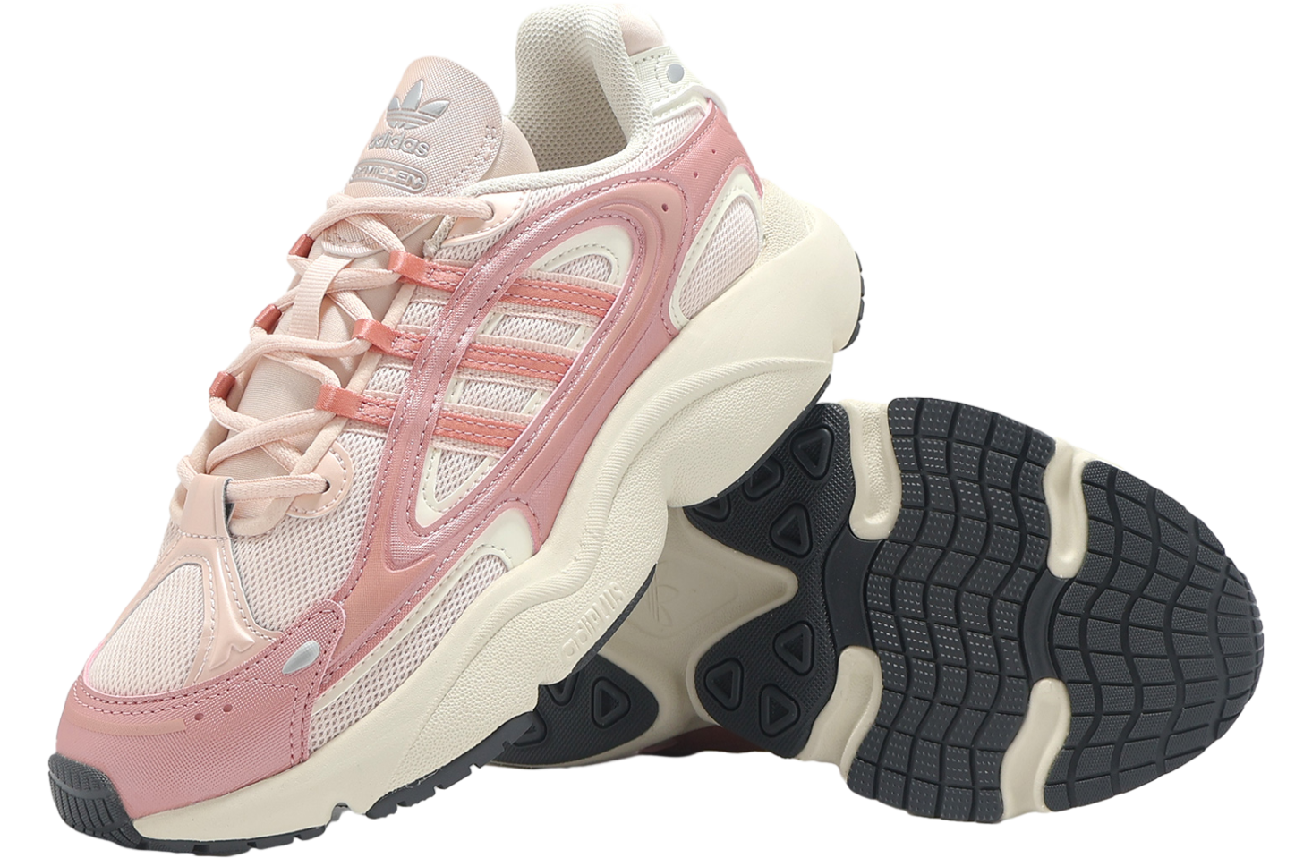 ★adidas★ Ozmillen silver pink The Adidas Originals OZMILLEN in Metallic silver and solar