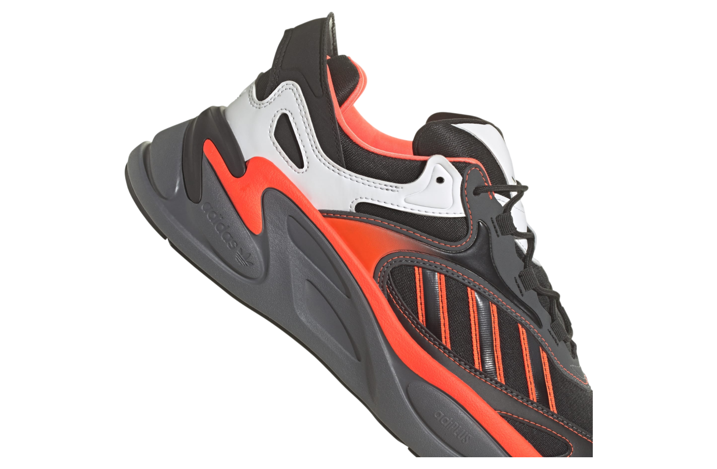 Adidas Ozmorph Core Black / Solar Red