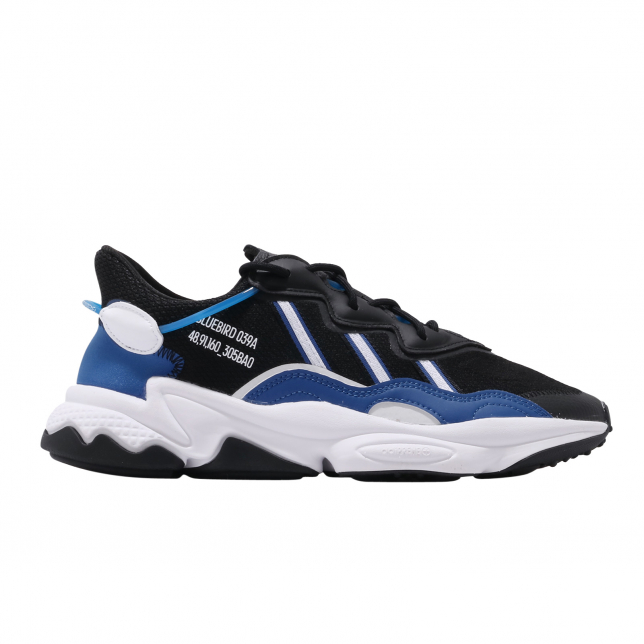 adidas Ozweego Core Black Footwear White Blue FX0248