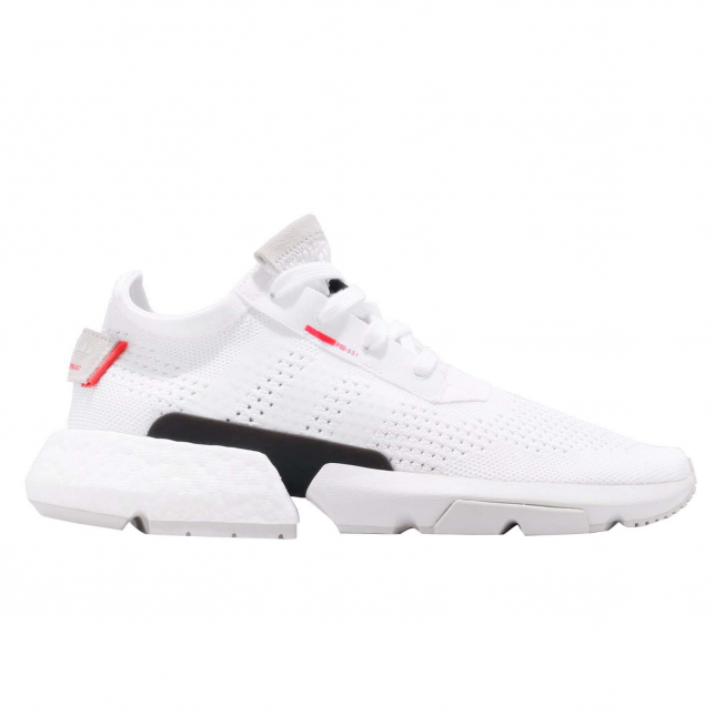 adidas POD S3.1 Cloud White Shock Red - Jan 2019 - DB3537