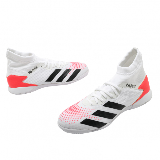 adidas Predator 20.3 Indoor Footwear White Core Black Pop