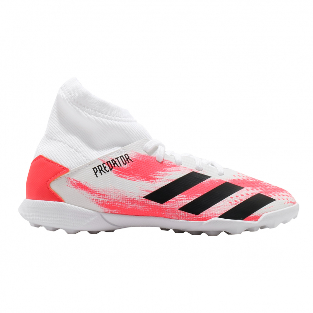 adidas Predator 20.3 Turf GS Footwear White Core Black Pop