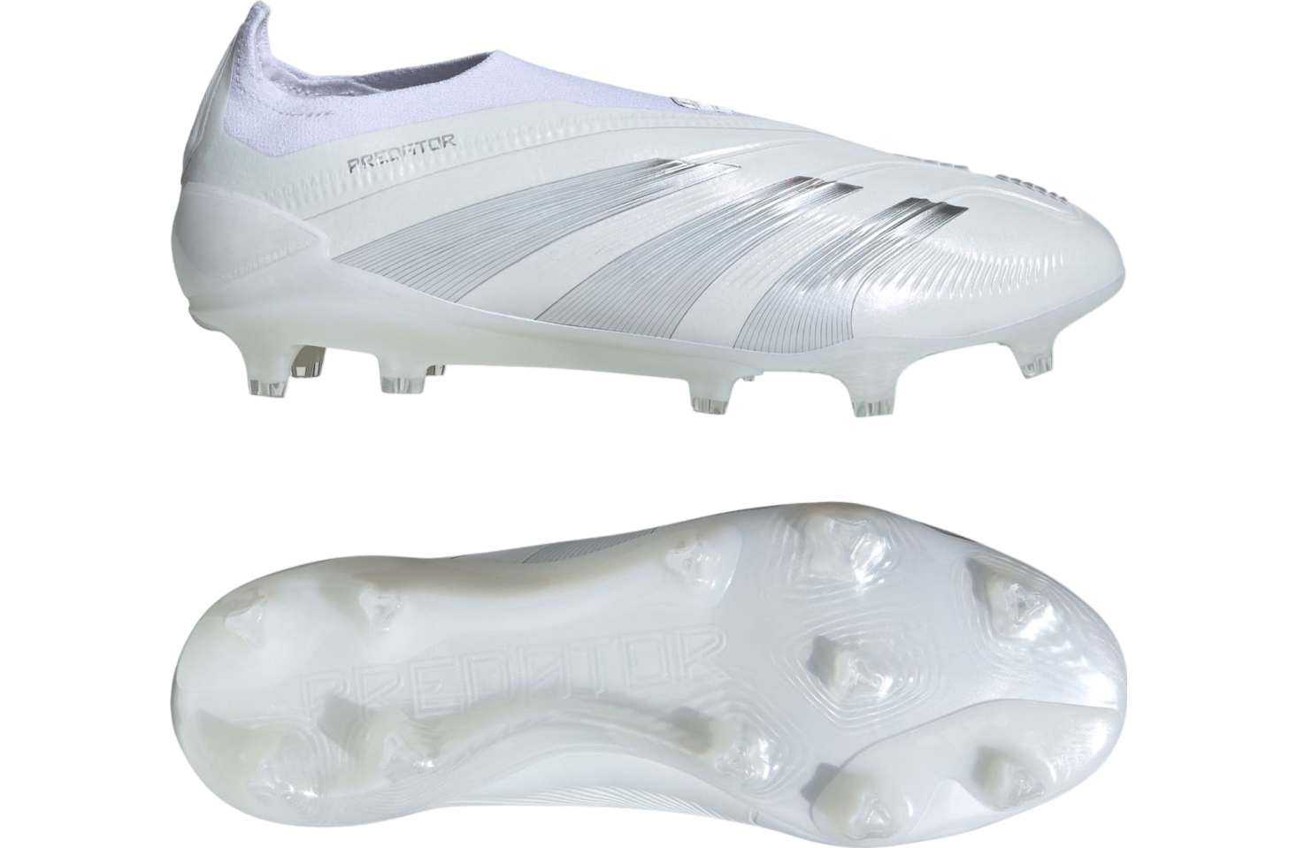 Adidas Predator 24 Elite FG WMNS Cloud White / Silver Metallic