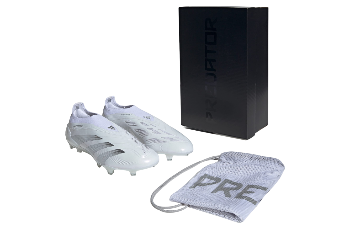 Adidas Predator 24 Elite FG WMNS Cloud White / Silver Metallic