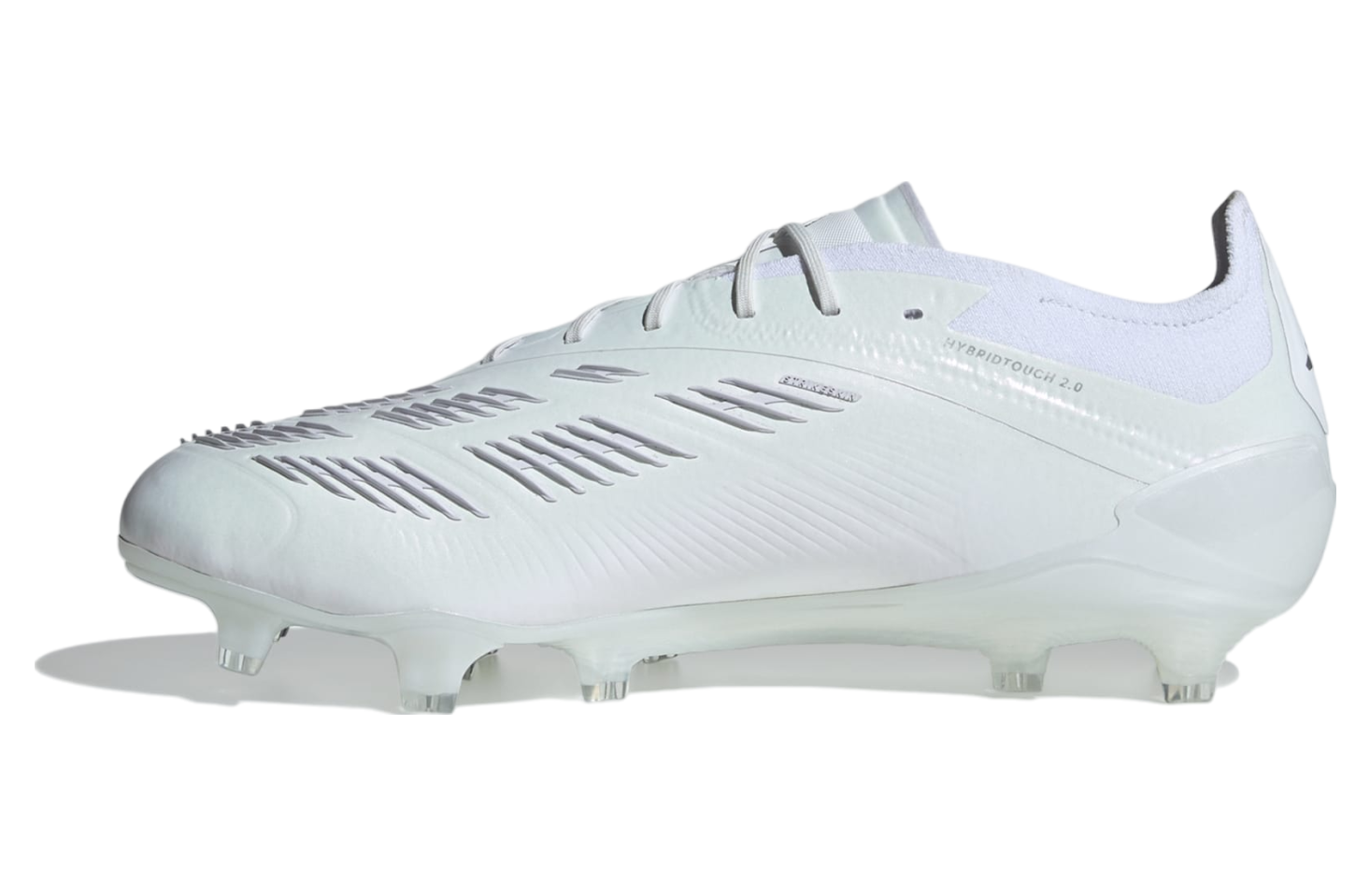 Adidas Predator 24 Elite Low FG Cloud White / Silver Metallic