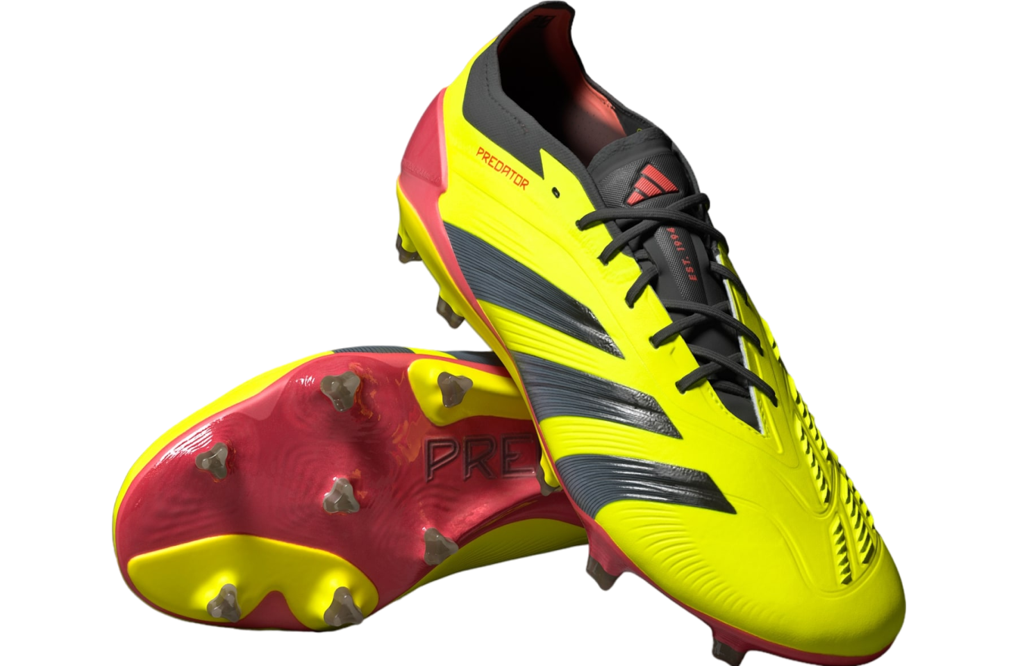 Adidas Predator 24 Elite Low FG WMNS Team Solar Yellow 2 / Core Black