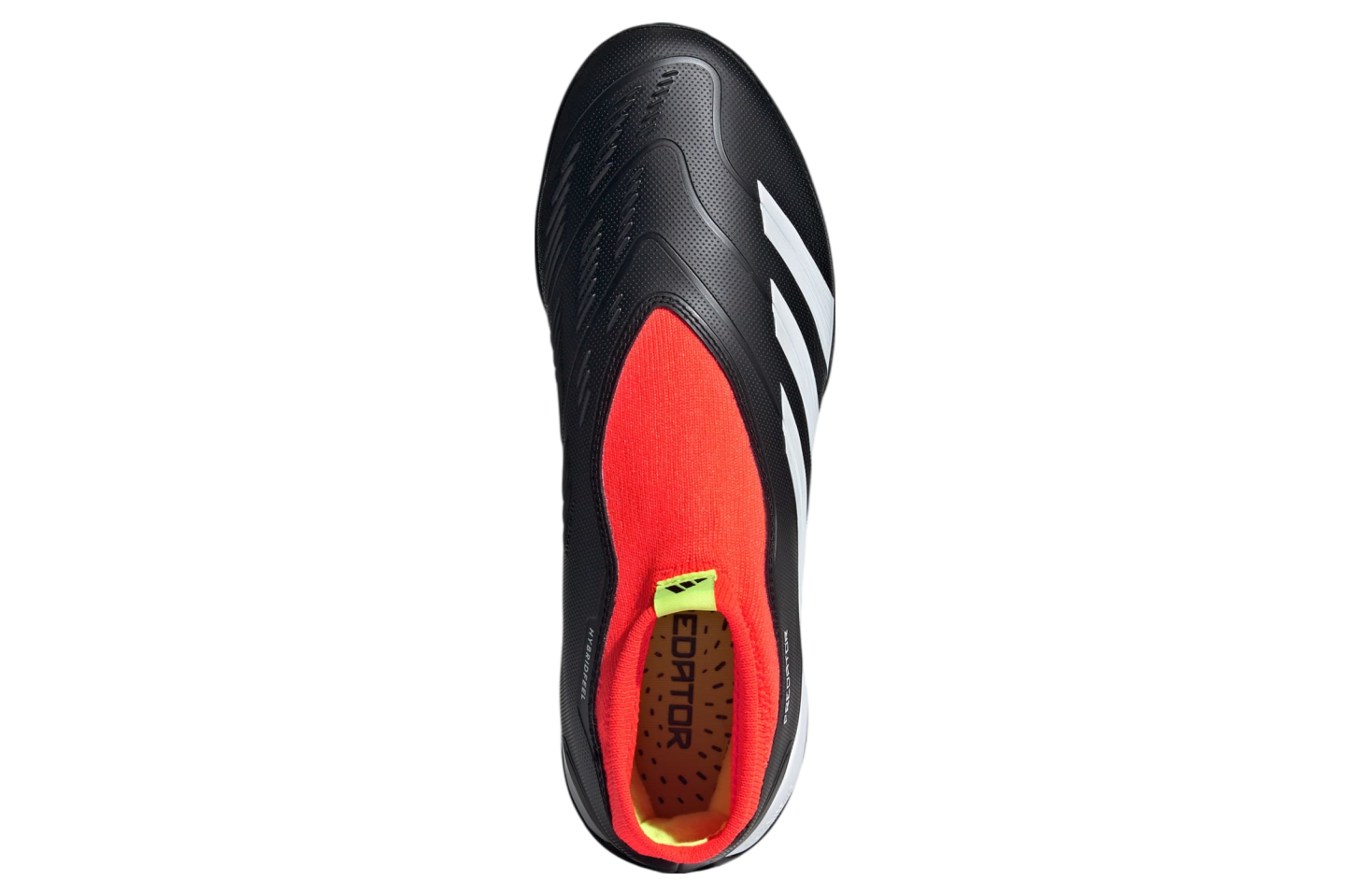 Adidas Predator 24 League Laceless Turf Soccer WMNS Core Black / Solar Red