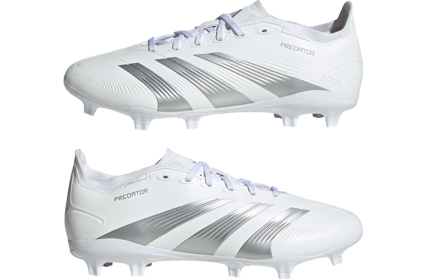 Adidas Predator 24 League Low FG WMNS Cloud White / Silver Metallic