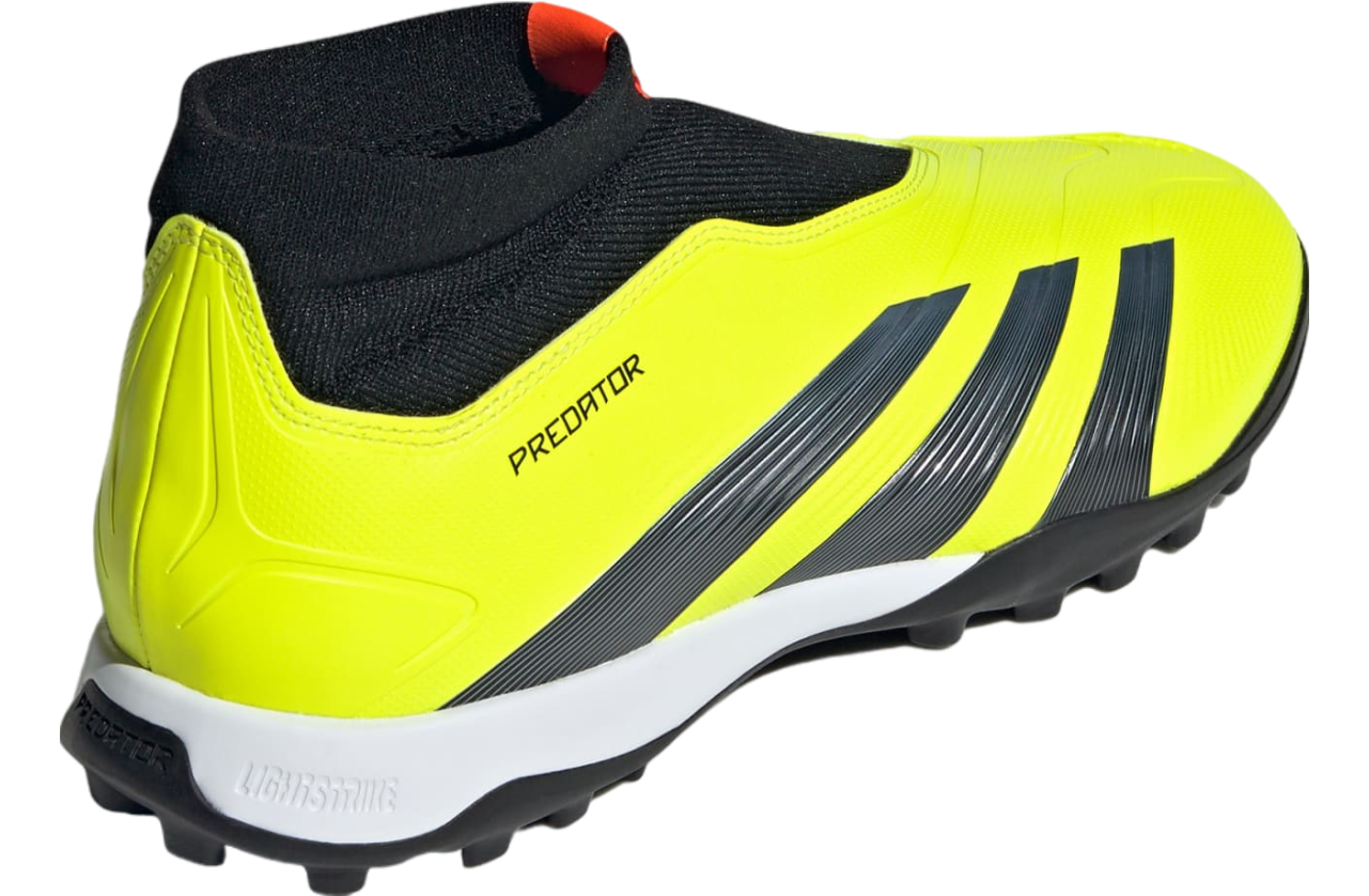 Adidas Predator 24 League Turf Laceless WMNS Team Solar Yellow 2 / Core Black