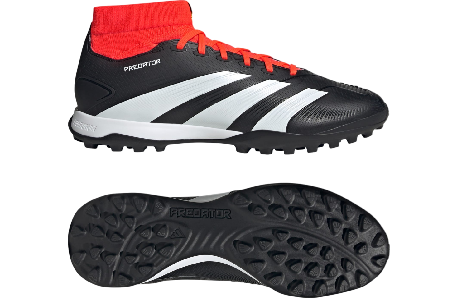 Adidas Predator 24 League Turf WMNS Core Black / Solar Red