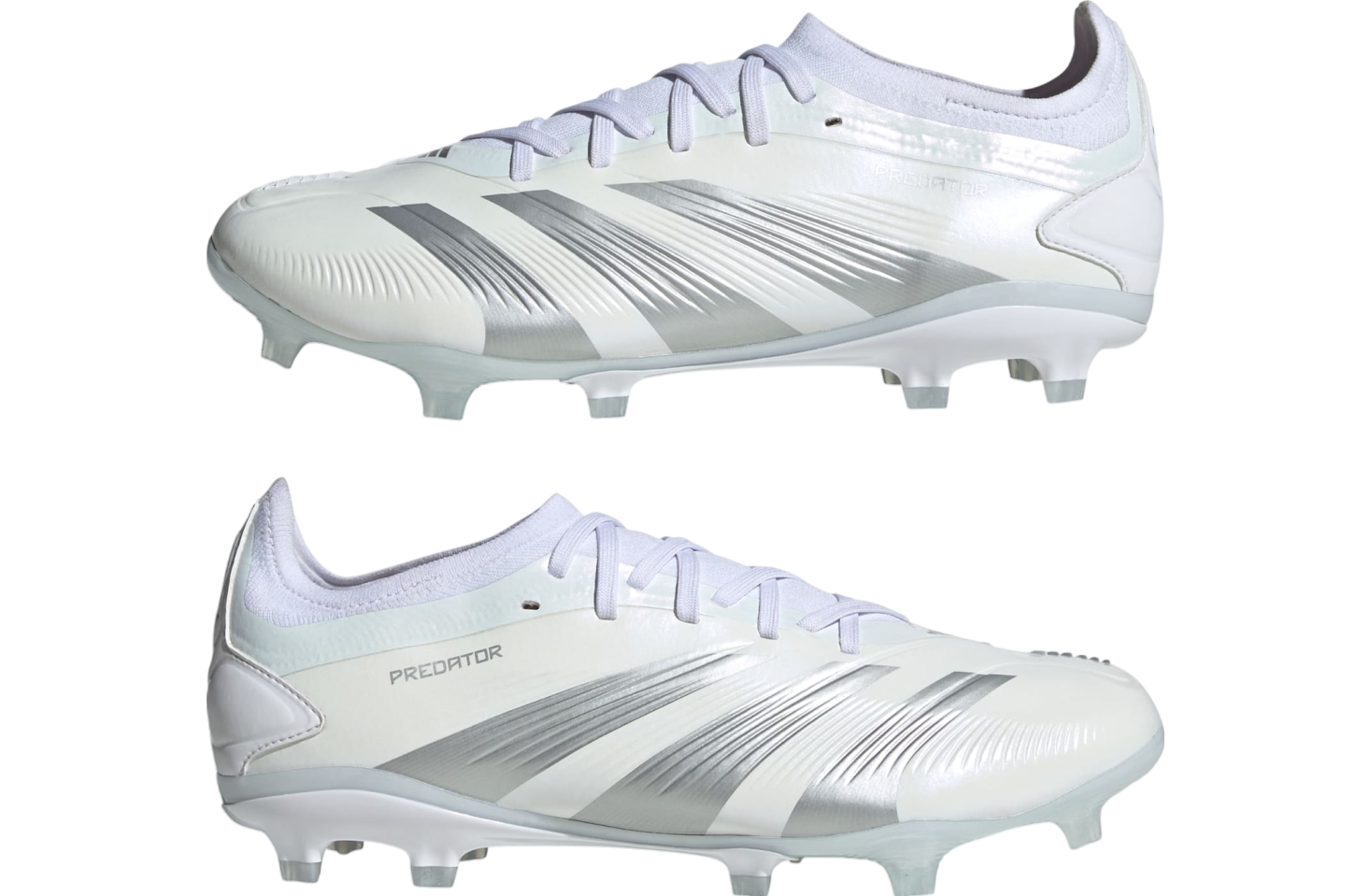 Adidas Predator 24 Pro FG WMNS Cloud White / Silver Metallic