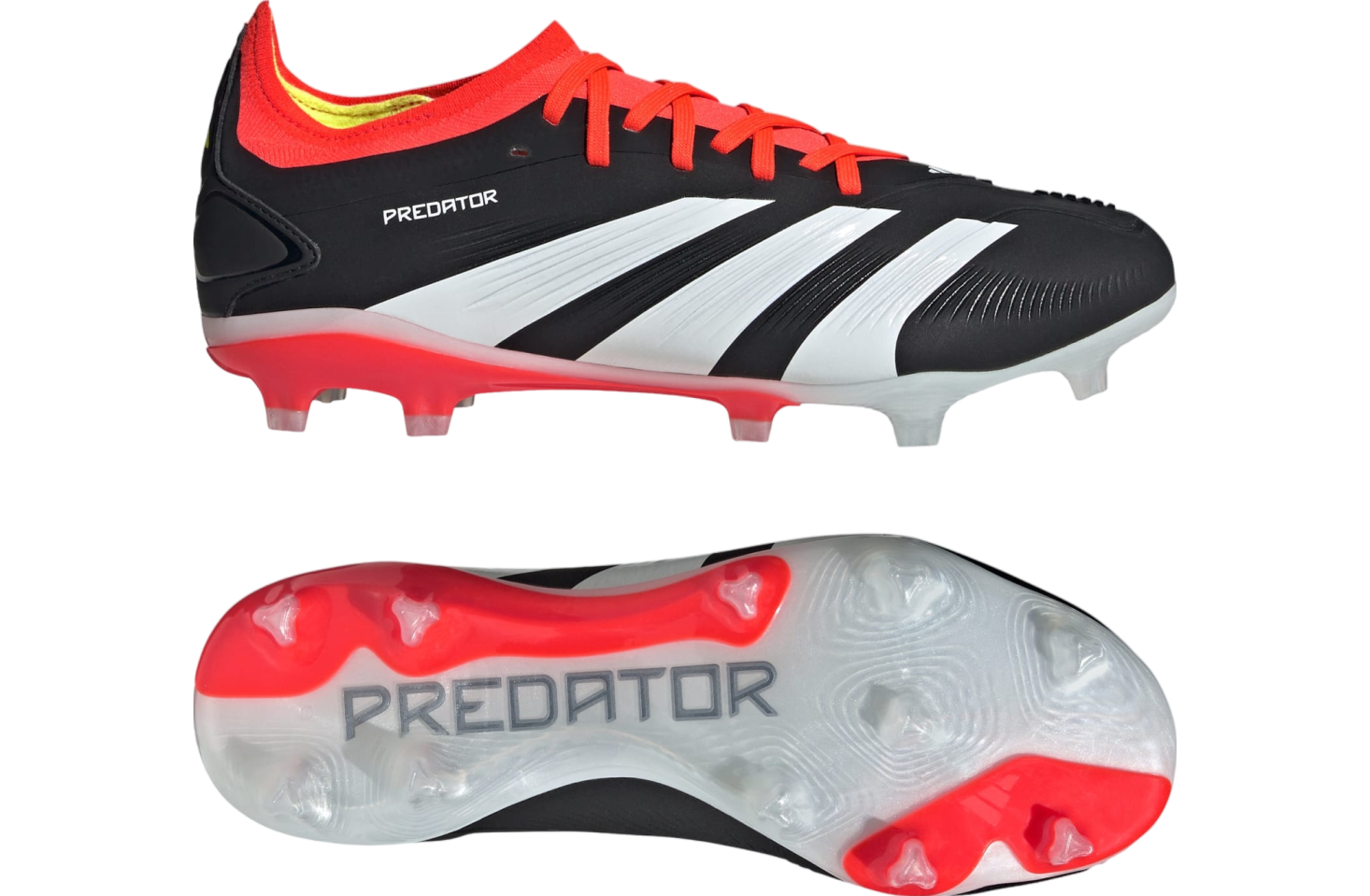 Adidas Predator 24 Pro FG WMNS Core Black / Solar Red