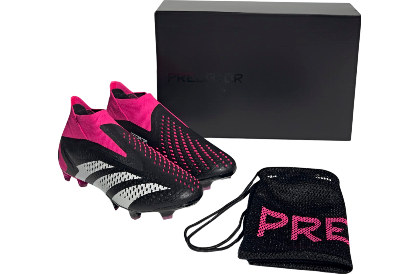 Adidas Predator Accuracy+ FG Core Black / Cloud White