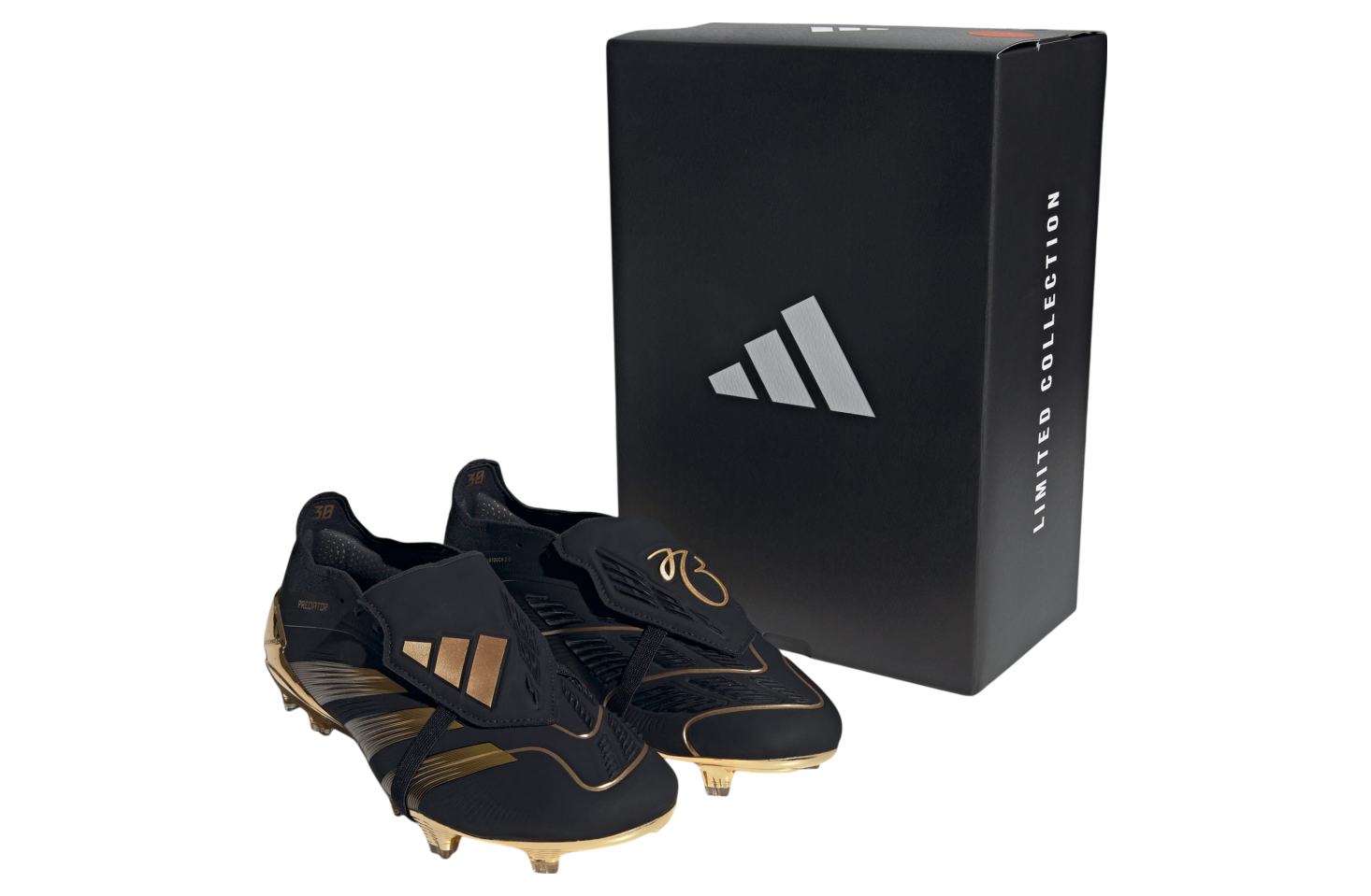 Adidas Predator Elite Bellingham FG Core Black / Gold Metallic