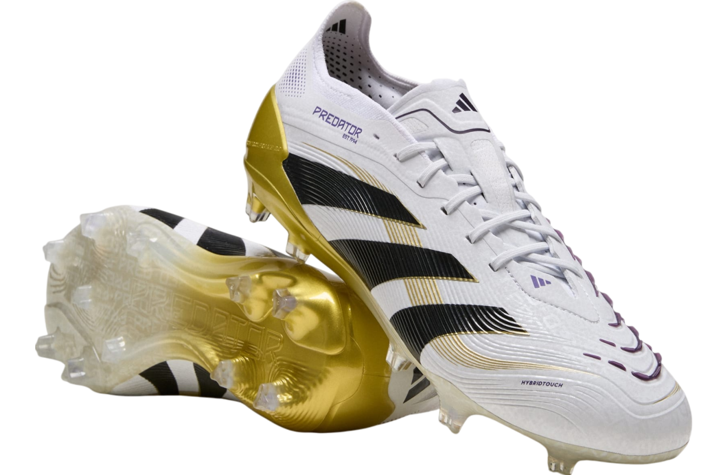 adidas Predator Eliteホワイト/ブラック/ゴールド adidas Predator Elite FG Generation Pred 2.0 - Footwear