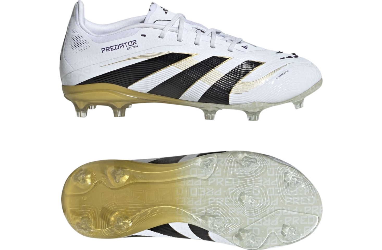 Adidas Predator Elite FG GS Cloud White / Core Black - May