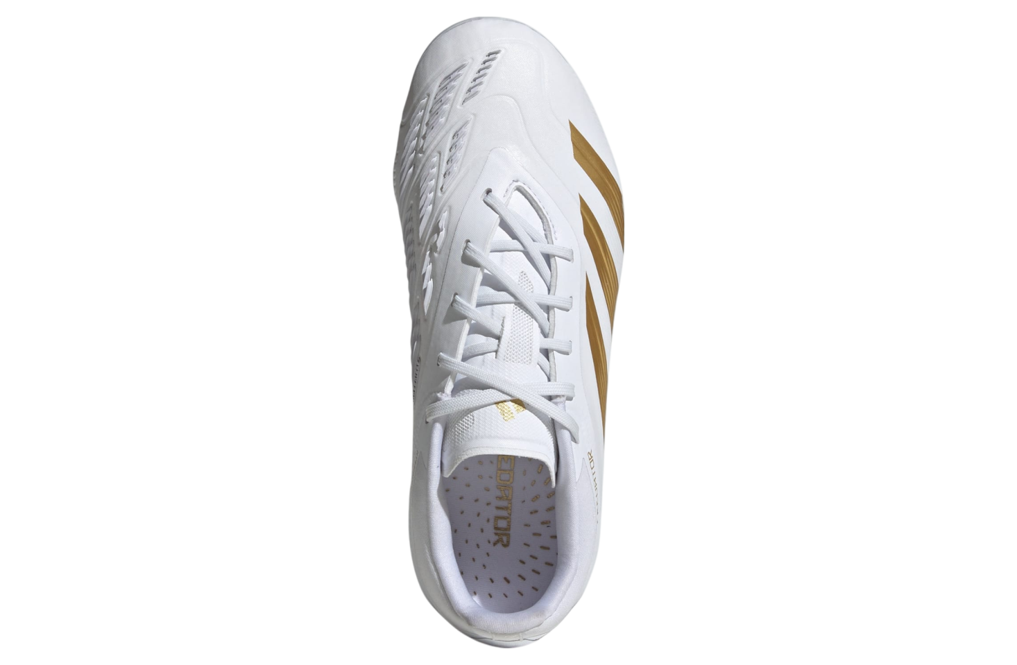 Adidas Predator Elite FG GS Cloud White / Gold Metallic