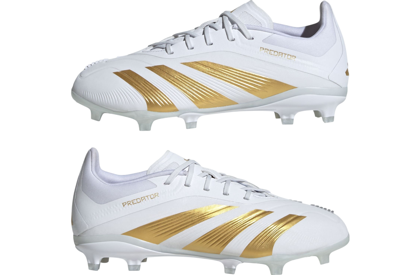 Adidas Predator Elite FG GS Cloud White / Gold Metallic