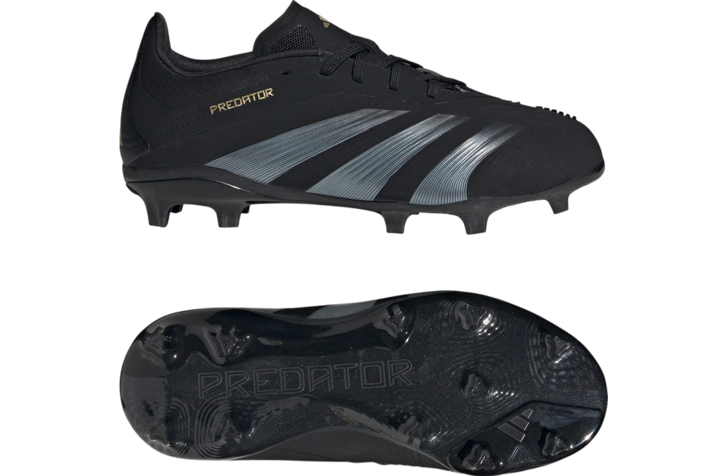 Adidas Predator Elite FG GS Core Black / Carbon