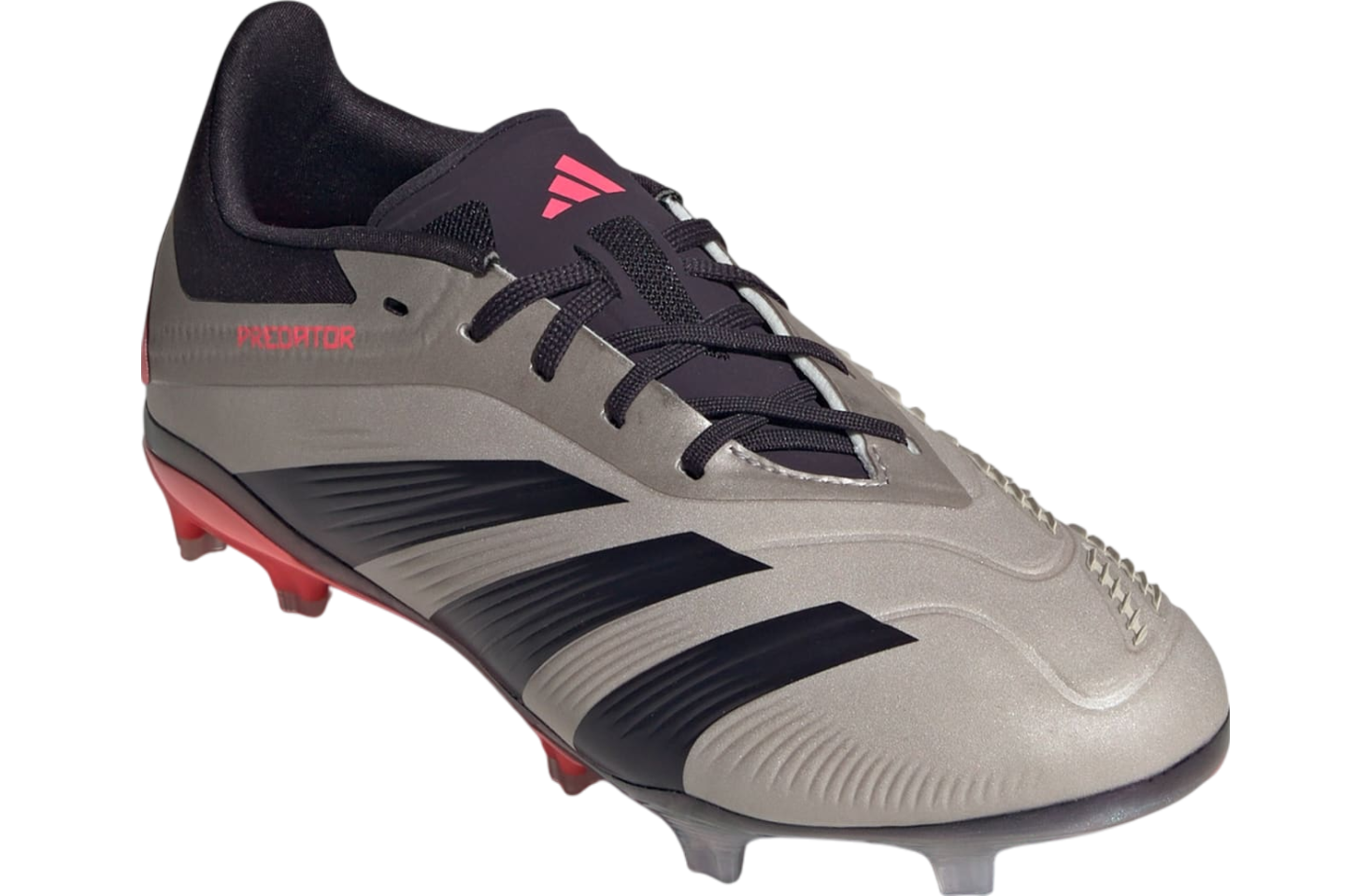 Adidas Predator Elite FG GS Platinum Metallic / Aurora Black