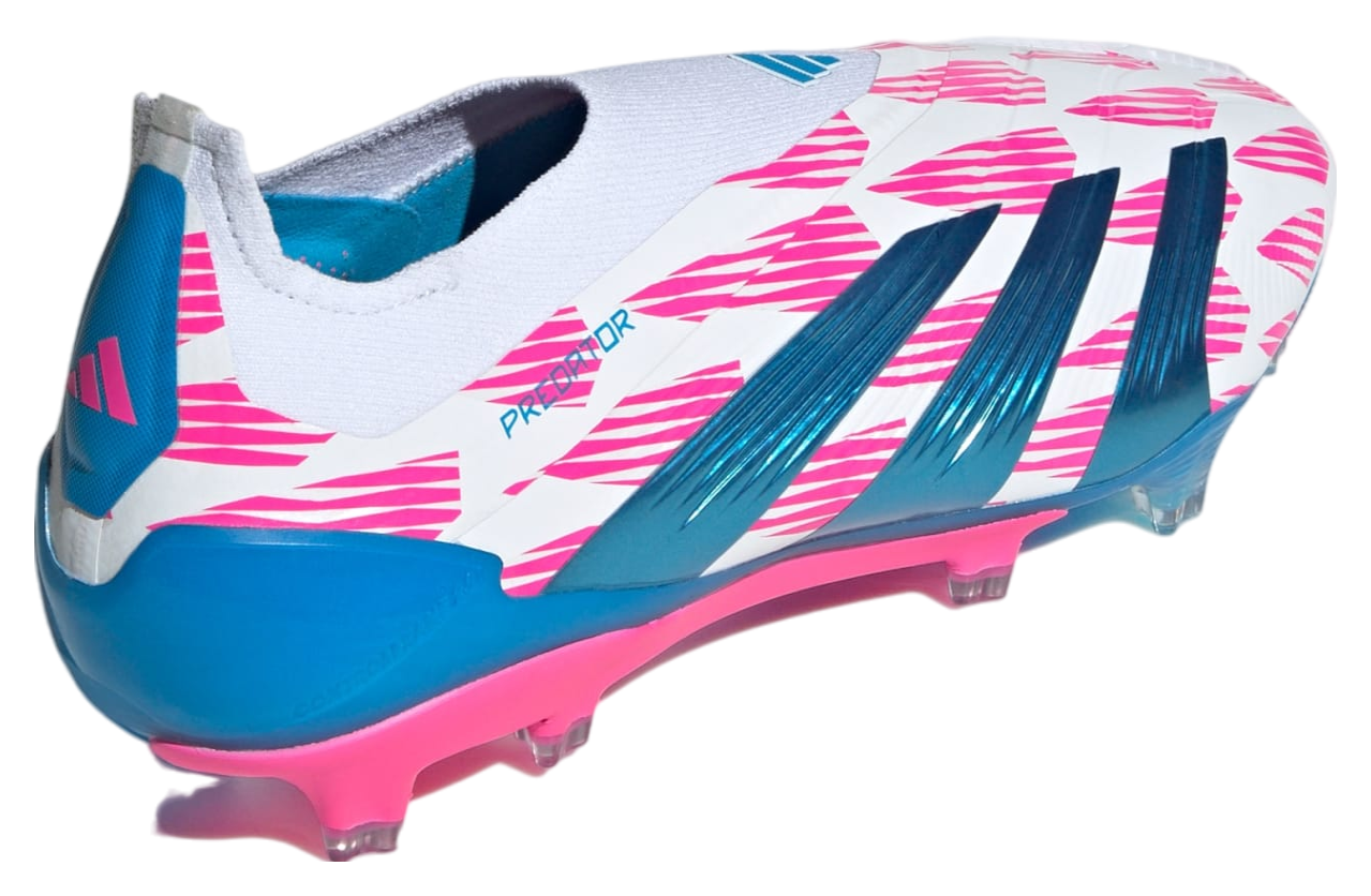 Adidas Predator Elite FG Laceless WMNS Cloud White / Solar Blue