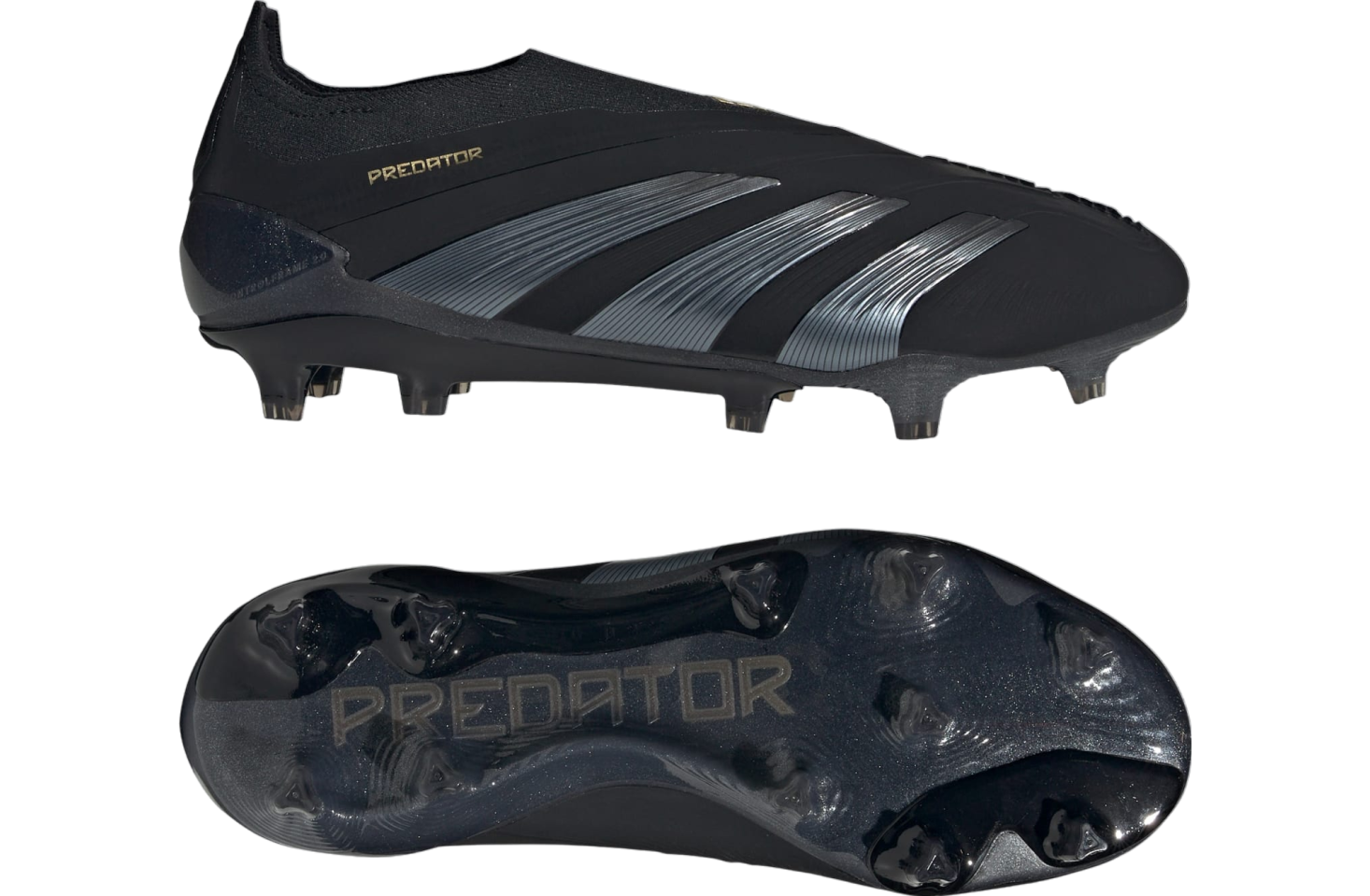 Adidas Predator Elite FG Laceless WMNS Core Black / Carbon