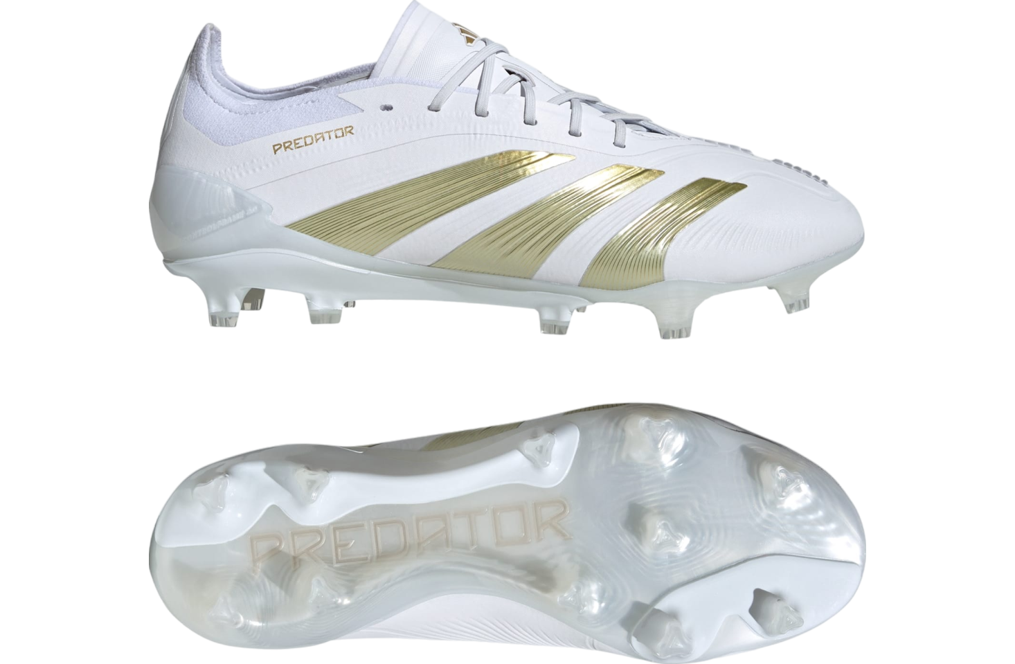 Adidas Predator Elite FG WMNS Cloud White / Gold Metallic