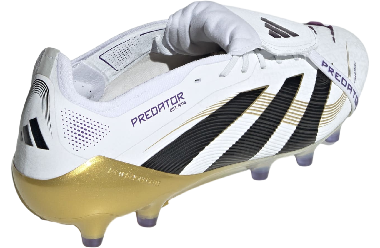 Adidas Predator Elite Fold-over Tongue Ag Cloud White / Core Black / Gold Metallic