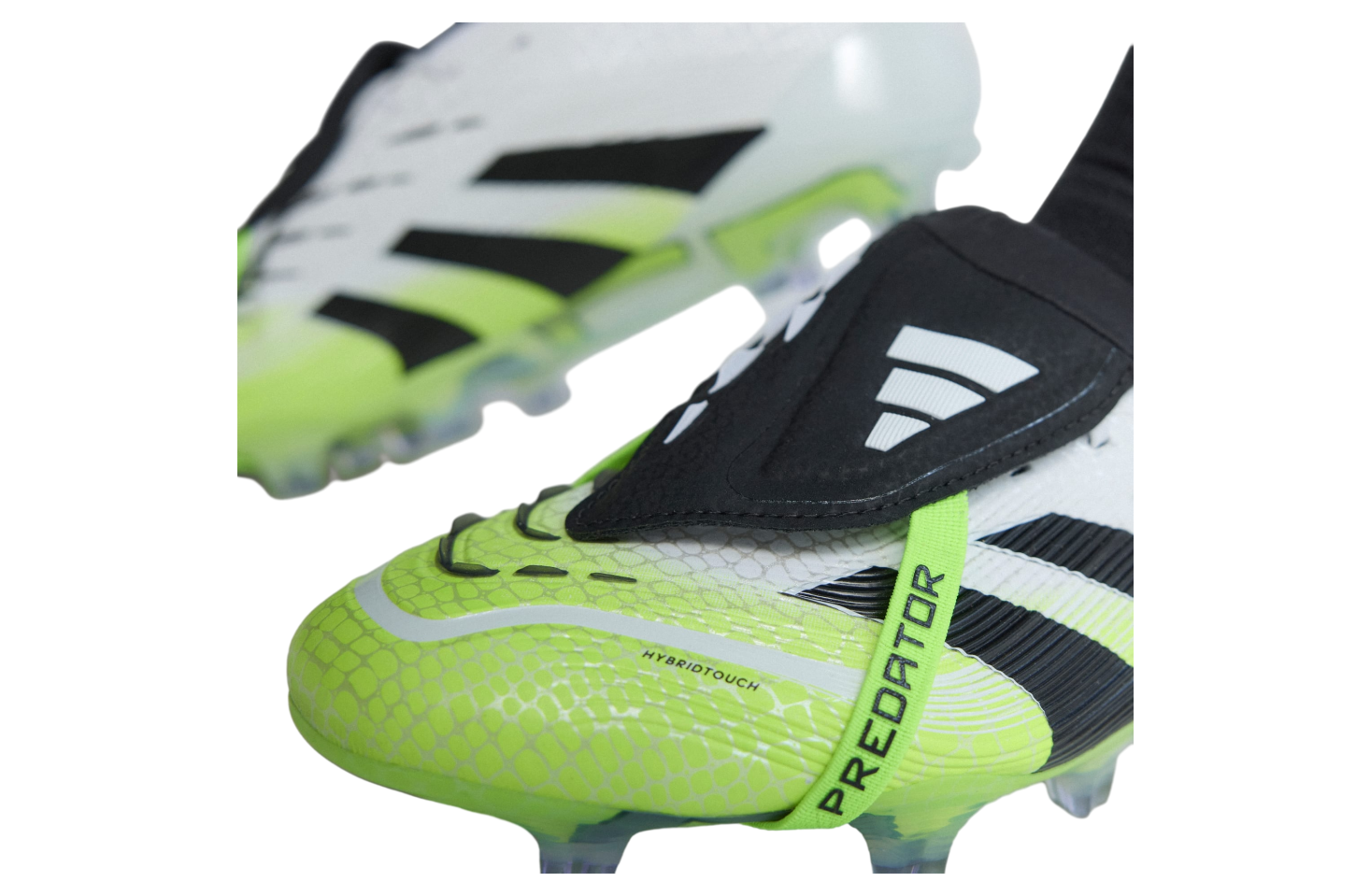 Adidas Predator Elite Fold-over Tongue Fg Cloud White / Core Black / Lucid Lemon