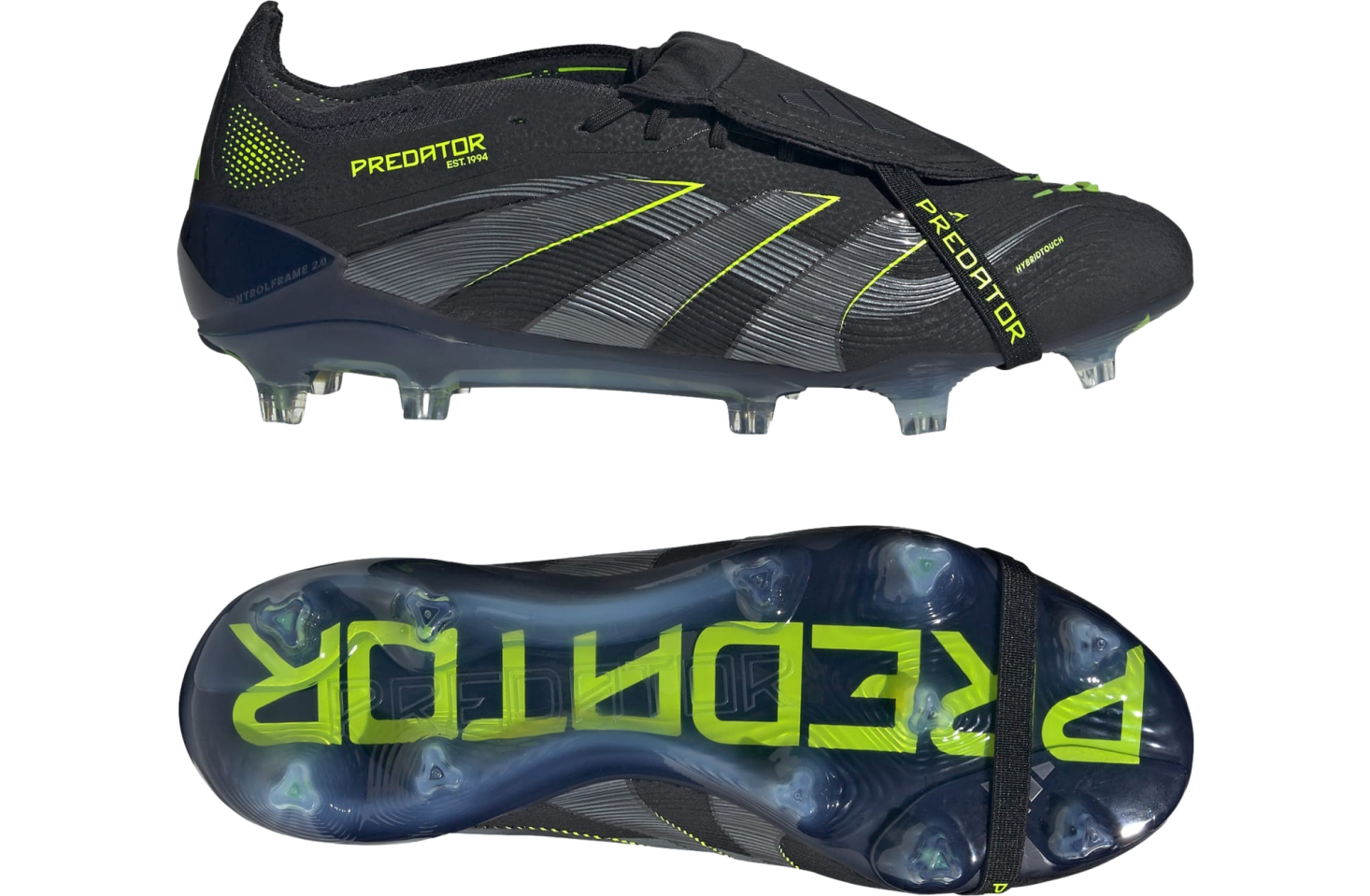 Adidas Predator Elite Fold-Over Tongue FG Core Black