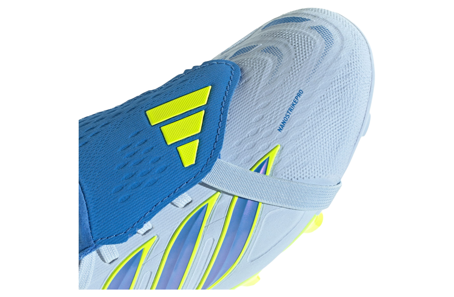 Adidas Predator Elite Fold-Over Tongue FG GS Crystal Sky / Ray Blue