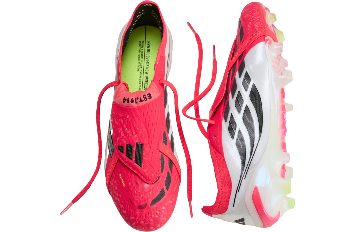 Adidas Predator Elite Fold-Over Tongue FG Lucid Red / Core Black