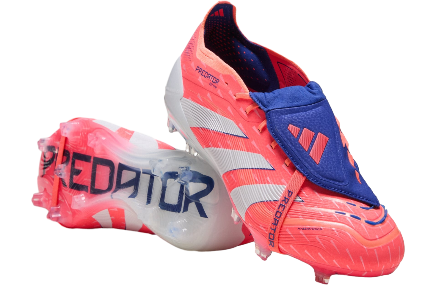 Adidas Predator Elite Fold-Over Tongue FG Signal Coral / Cloud White