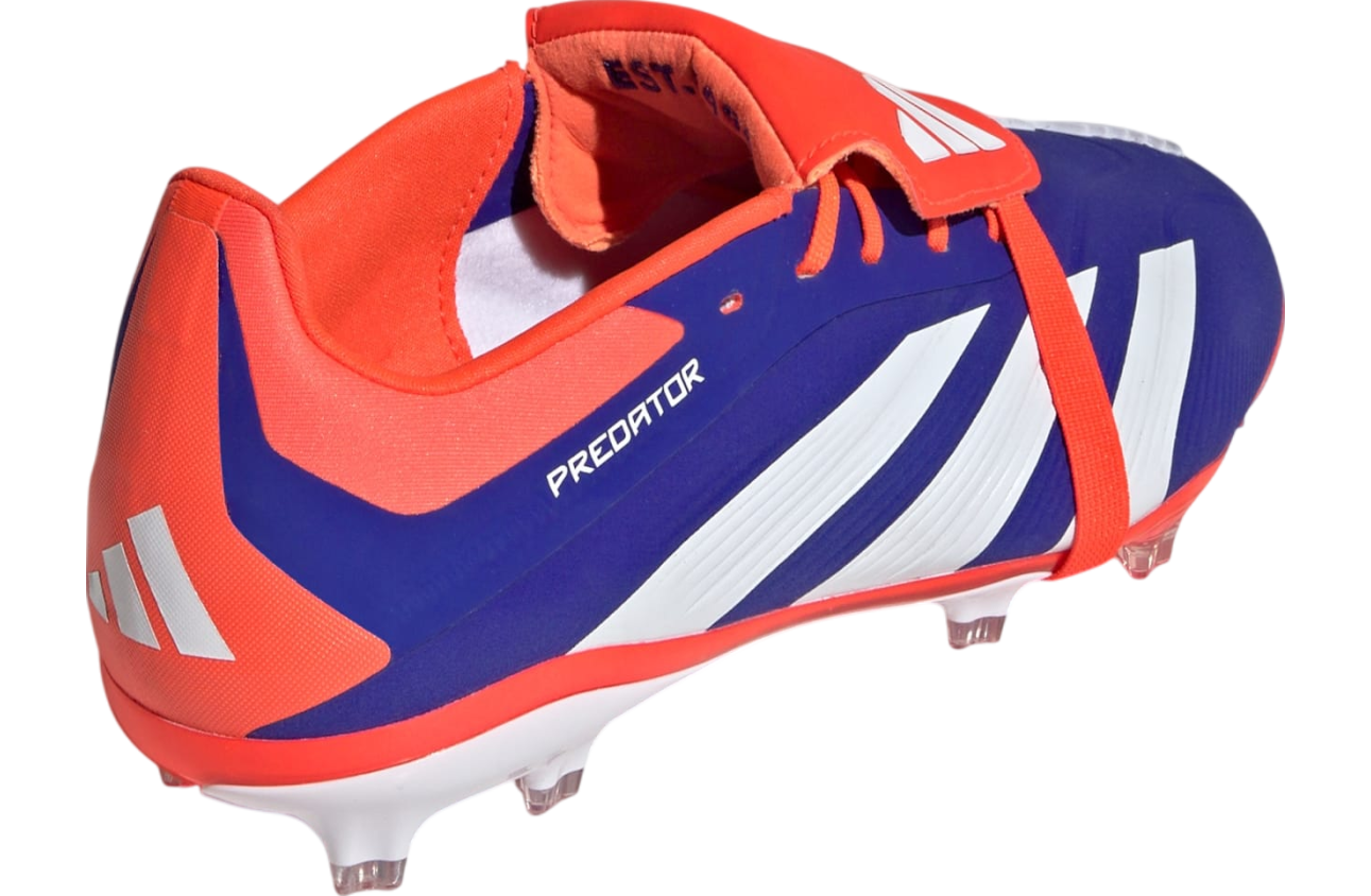 Adidas Predator Elite Foldover Tongue FG GS Lucid Blue / Cloud White