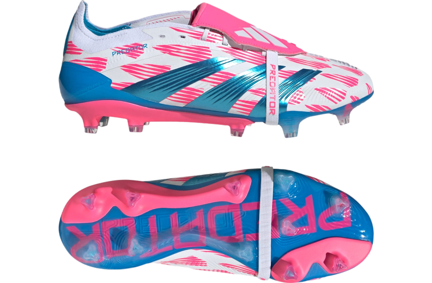 Adidas Predator Elite Foldover Tongue Fg Wmns Cloud Solar Pink / Solar Blue