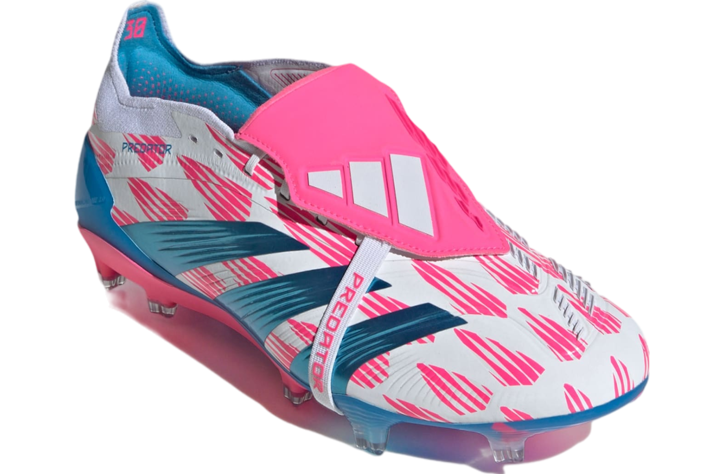 Adidas Predator Elite Foldover Tongue Fg Wmns Cloud Solar Pink / Solar Blue