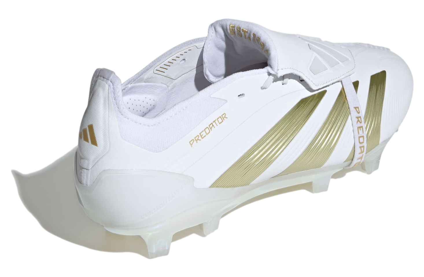 Adidas Predator Elite Foldover Tongue FG WMNS Cloud White / Gold Metallic