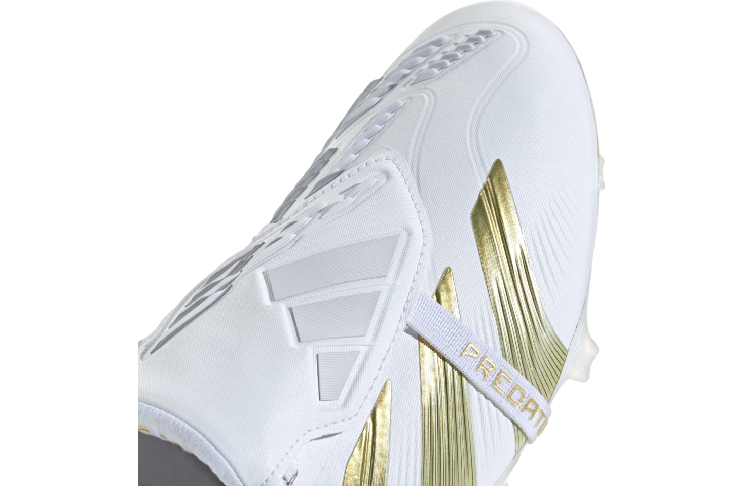 Adidas Predator Elite Foldover Tongue FG WMNS Cloud White / Gold Metallic