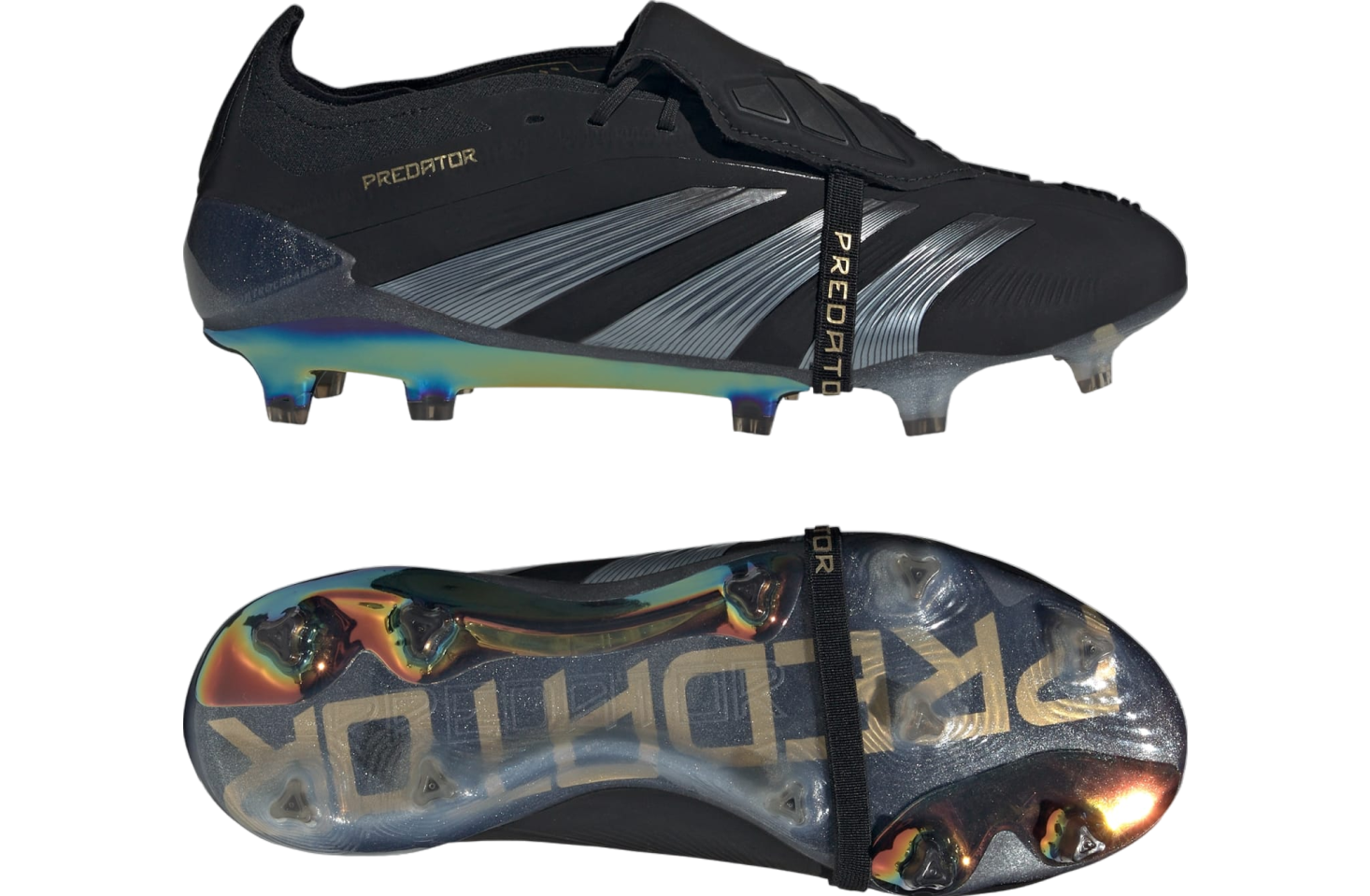 Adidas Predator Elite Foldover Tongue Fg Wmns Core Black / Carbon