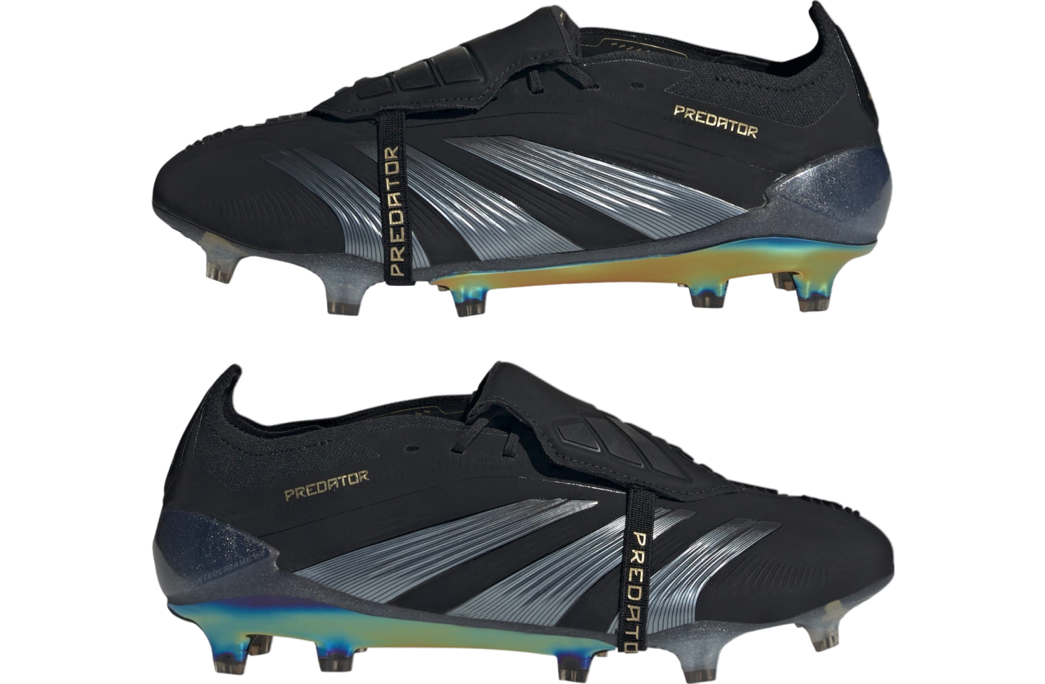 Adidas Predator Elite Foldover Tongue FG WMNS Core Black / Carbon