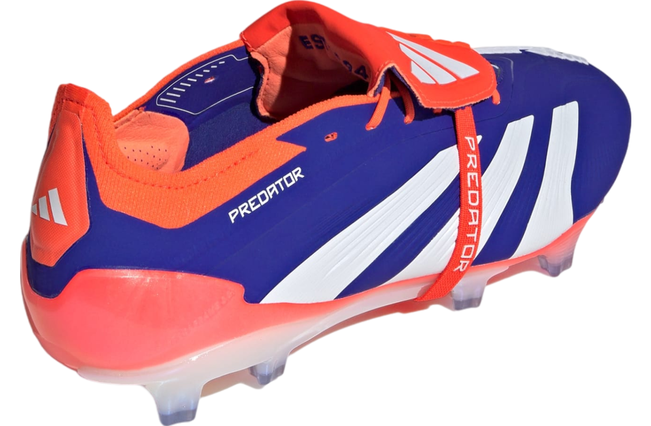 Adidas Predator Elite Foldover Tongue FG WMNS Lucid Blue / Solar Red