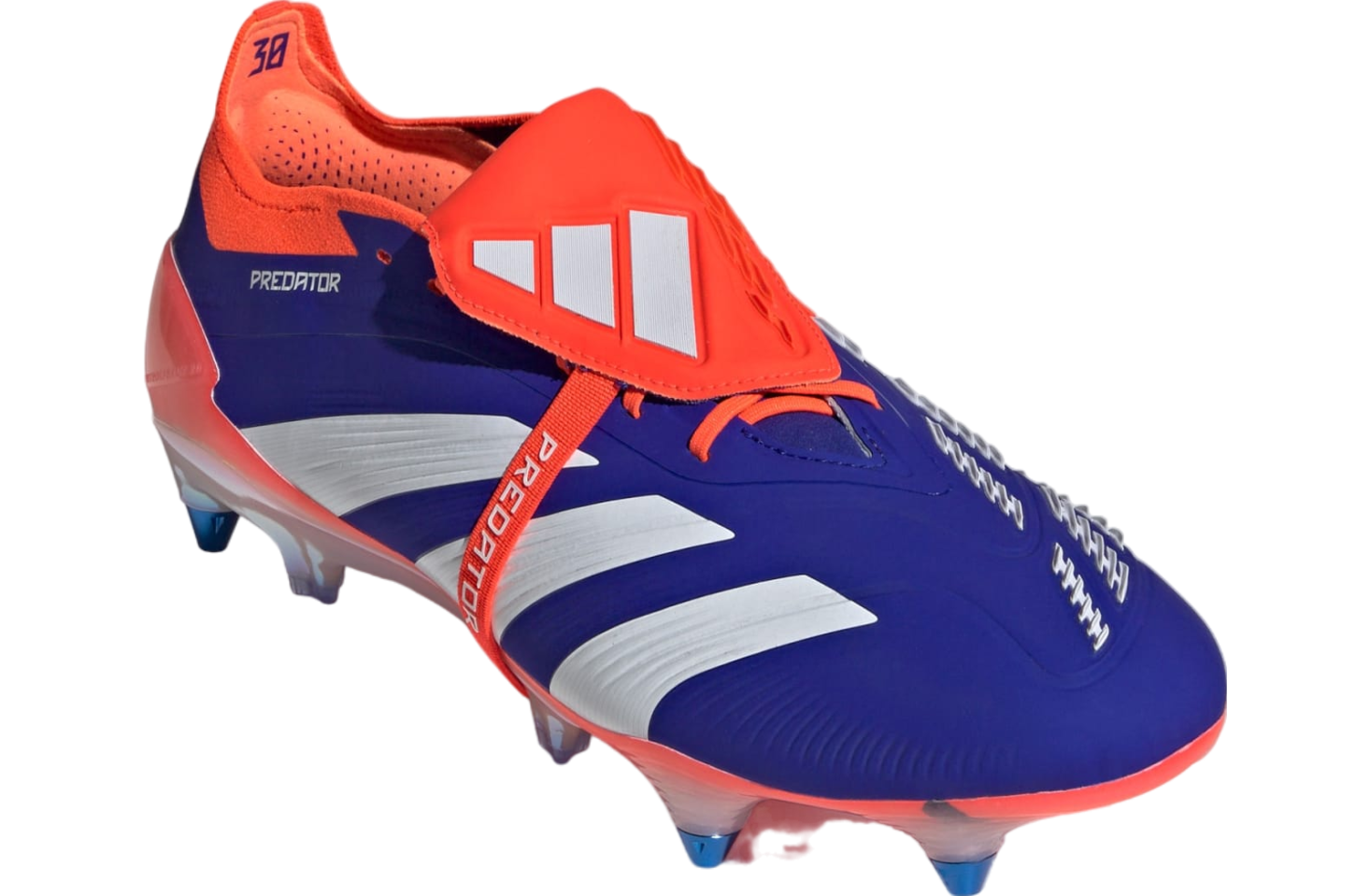 Adidas Predator Elite Foldover Tongue SG Lucid Blue / Cloud White