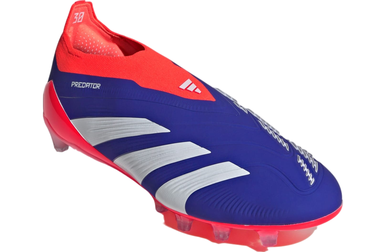 Adidas Predator Elite Laceless AG Lucid Blue / Cloud White