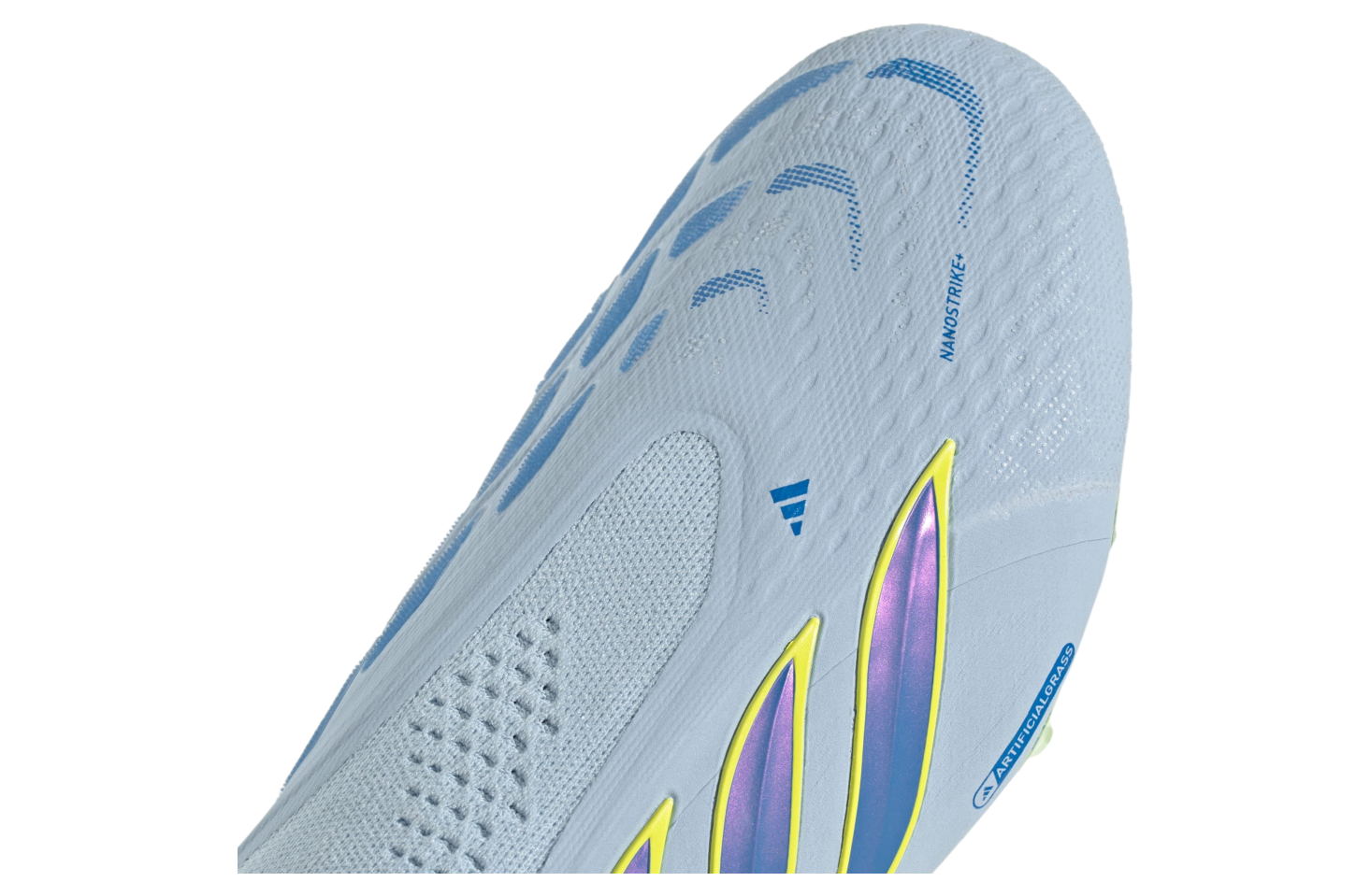 Adidas Predator Elite Laceless Artificial Ground Crystal Sky / Ray Blue