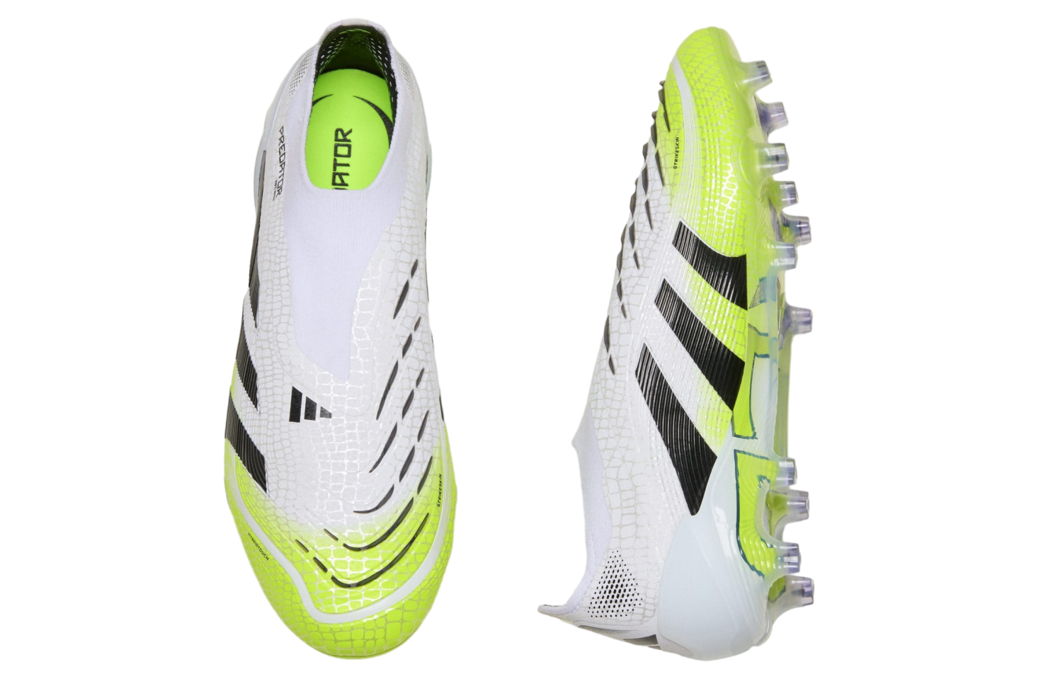 Adidas Predator Elite Laceless Fg Cloud White / Core Black / Lucid Lemon