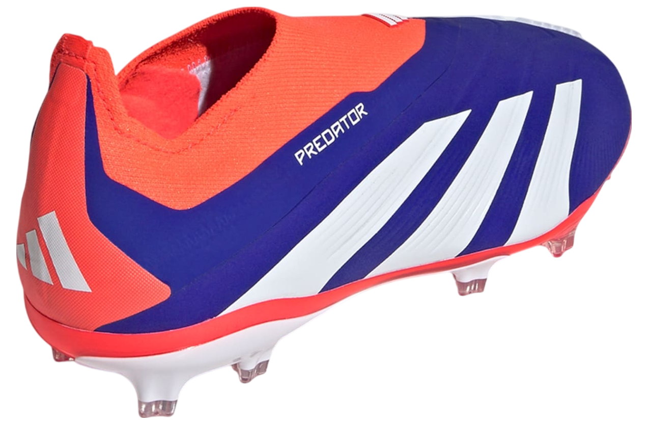 Adidas Predator Elite Laceless FG GS Lucid Blue / Cloud White